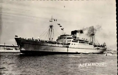 Ak Dampfschiff Azemmour, Compagnie Paquet