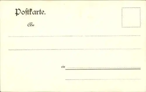 Handgemalt Künstler Ak Briefraube, Blumen