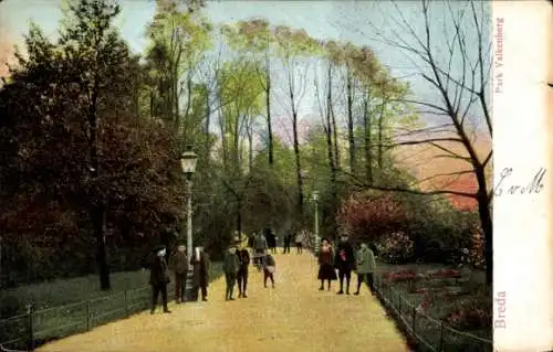 Ak Breda Nordbrabant Niederlande, Park Valkenberg