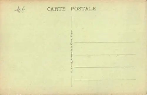 Ak Cabourg Calvados, La Poste