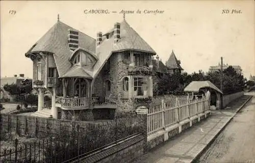Ak Cabourg Calvados, Avenue du Carrefour