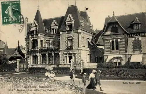 CPA Cabourg Calvados, Villa Maxims et Villa La Chimère
