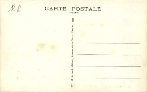 CPA Cabourg Calvados, Chat Botte