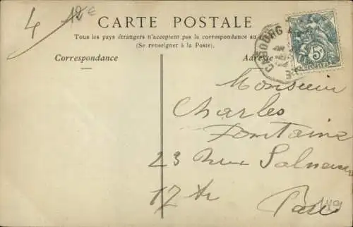 CPA Cabourg Calvados, Villa Nylic