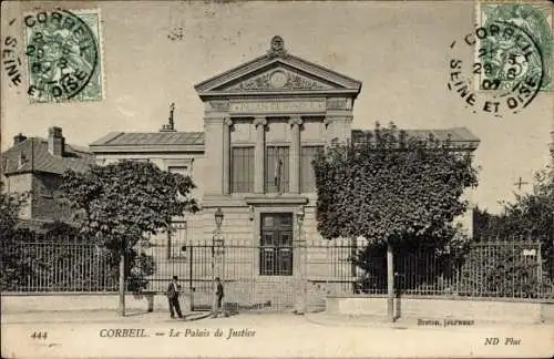 Ak Corbeil Essonne, Corbeil. Le Palais de Justice