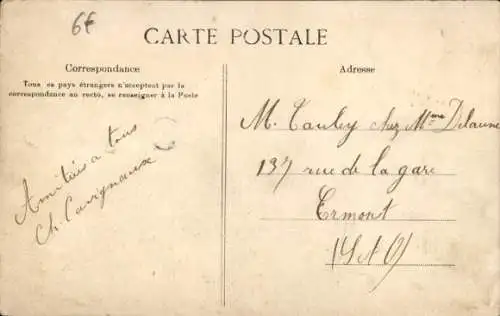 CPA Corbeil-Essonne, Vue Générale des Papeteries