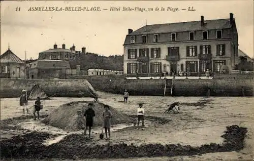 CPA Asnelles La Belle Plage Calvados, Hotel Belle Plage