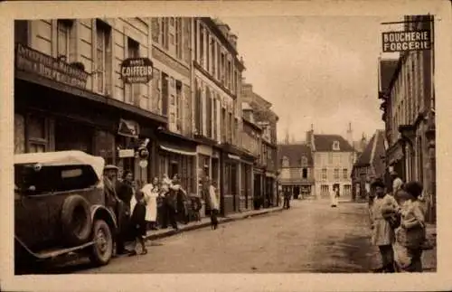 CPA Argences Calvados, Rue Lecomte