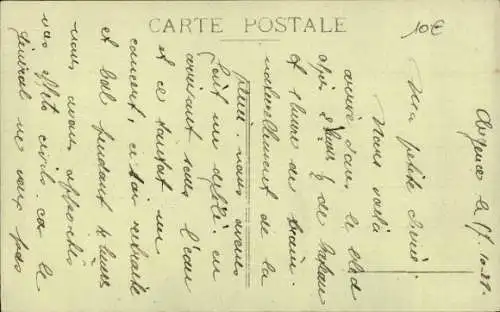 CPA Argences Calvados, Ecoles