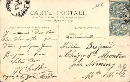 Ak Meudon Hauts de Seine,  Rue de la République