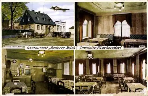 Ak Markersdorf Chemnitz in Sachsen, Restaurant Heiterer Blick