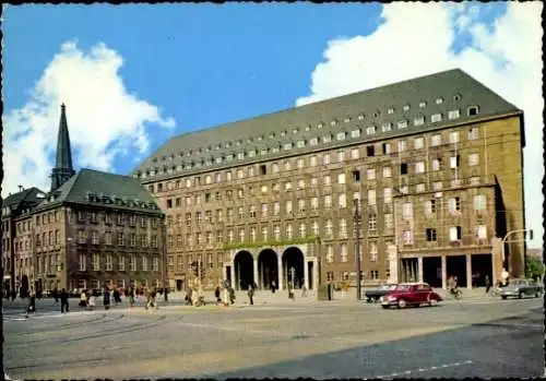 Ak Bochum im Ruhrgebiet, Rathaus