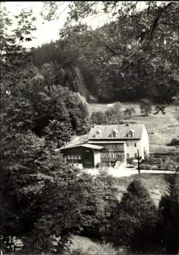 Ak Hinterhermsdorf Sebnitz Sächsische Schweiz, Obermühle