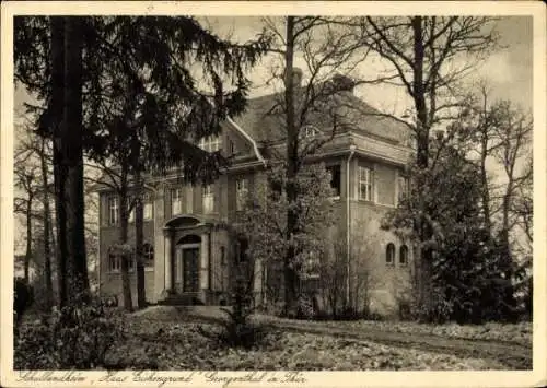 Ak Georgenthal Thüringen, Schullandheim Haus Eichengrund