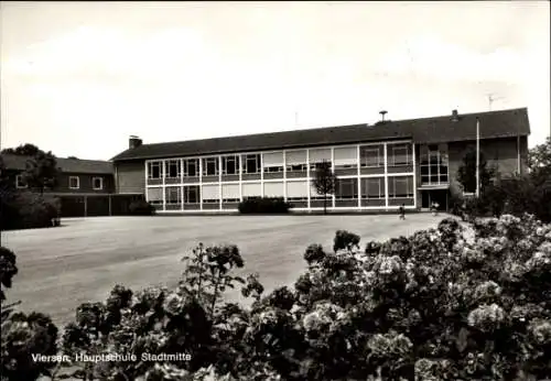 Ak Viersen in Nordrhein Westfalen, Hauptschule Stadtmitte, Schulgebäude