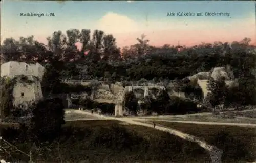 Ak Rüdersdorf b. Berlin, Alte Kalköfen am Glockenberg