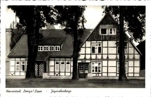 Ak Lemgo Lippe, Blick auf die Jugendherberge