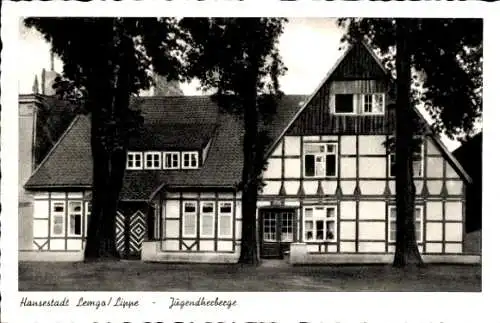 Ak Lemgo Lippe, Blick auf die Jugendherberge