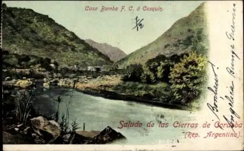 Ak Córdoba Argentinien, Casa Bamba, Cosquin