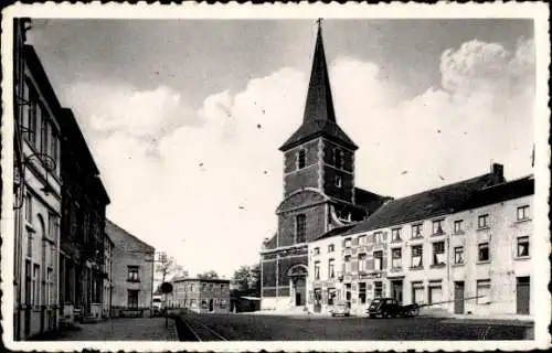 CPA Jumet Charleroi Wallonie Hainaut, La Place du Chef Lieu