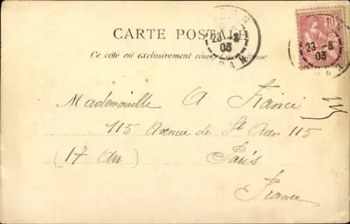 CPA Oran Algérie, Hotel de Ville