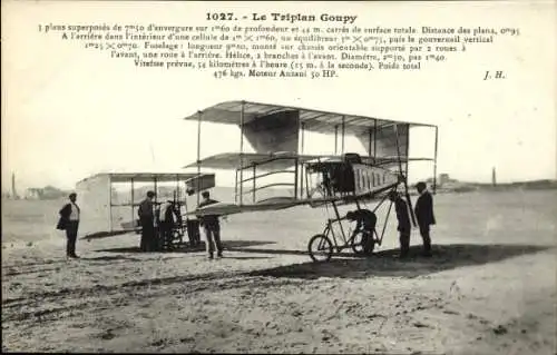 CPA Aviation, Triplan Goupy
