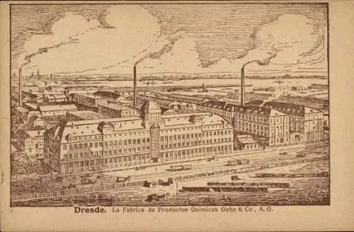 Ak Dresden Neustadt, Chemische Fabrik Gehe & Co. AG, Maltyl