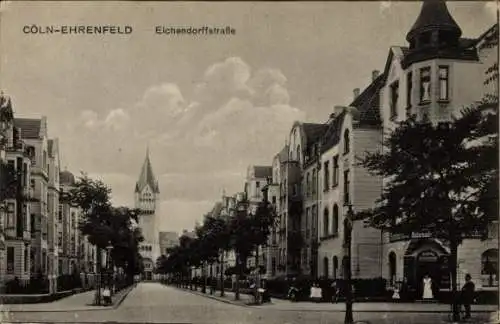 Ak Ehrenfeld Köln am Rhein, Eichendorffstraße