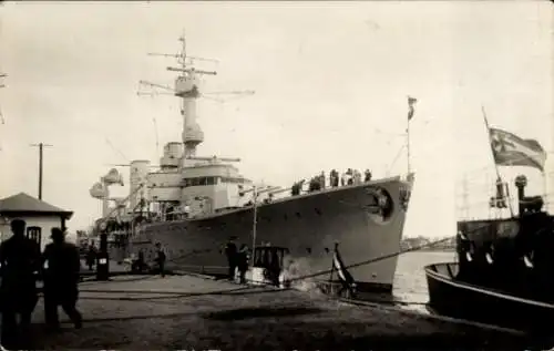 Foto Ak Deutsches Kriegsschiff, Panzerkreuzer Königsberg