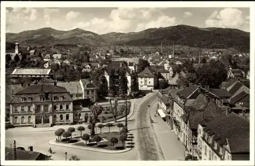 Ak Wehr in Baden, Stadtpanorama, Platz