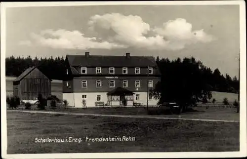 Ak Schellerhau Altenberg im Erzgebirge, Fremdenheim Rehn