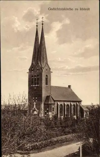Ak Idstedt in Schleswig Holstein, Gedächtniskirche