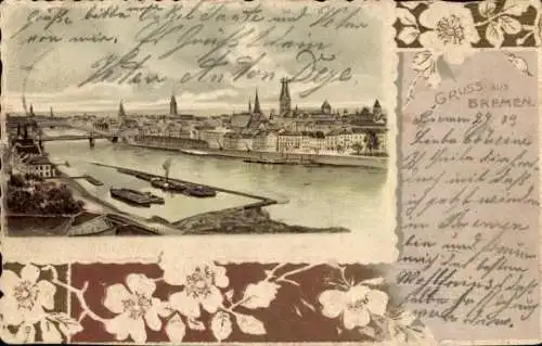 Präge Litho Hansestadt Bremen, Totale