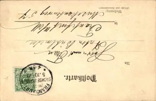 Wappen Ak Frankfurt am Main