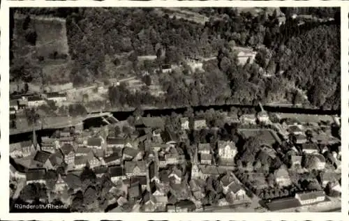 Ak Ründeroth Engelskirchen im Oberbergischen Kreis, Fliegeraufnahme