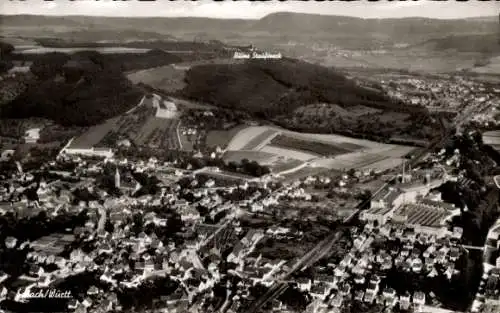 Ak Salach im Filstal, Fliegeraufnahme