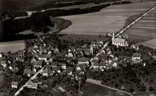 Ak Spraitbach im Ostalbkreis, Fliegeraufnahme
