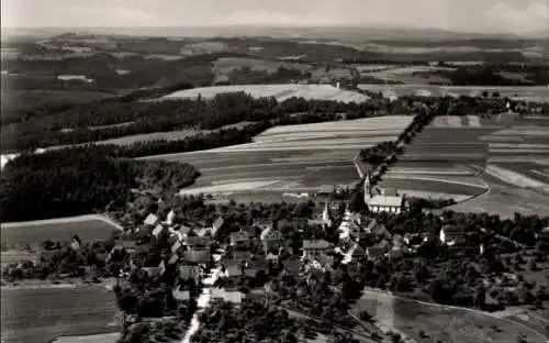 Ak Spraitbach im Ostalbkreis, Fliegeraufnahme