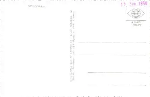 Ak Oettingen in Bayern, Fliegeraufnahme
