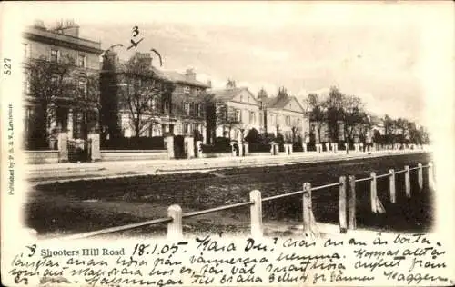 Ak Blackheath London England, Shooters Hill Road