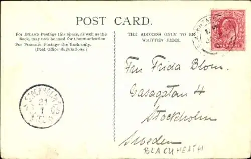 Ak Blackheath London England, Shooters Hill Road