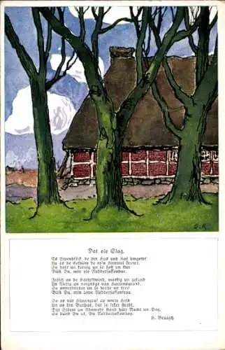 Lied Ak Dat ole Slag, H. Braasch