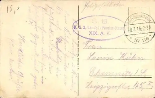 Puzzle Ak Unterteil eines Mannes in Sandalen