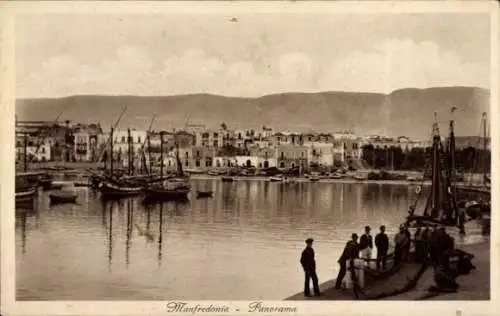 Ak Manfredonia Apulien Foggia Puglia, Panorama