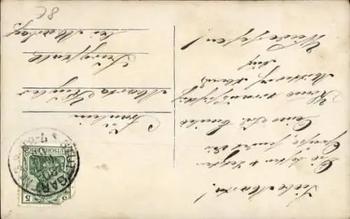 Ak Frau mit Hut, Pelz, Portrait