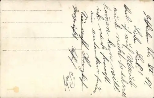 Passepartout Ak kaiserlicher Soldat mit Pfeife