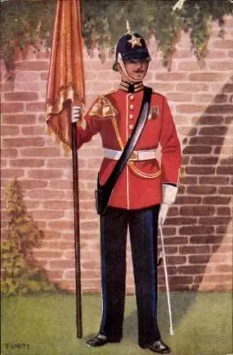 Künstler Ak Smits, F., Garderegiment Grenadiers, Ceremoniele tenue Adjudant-onderofficier