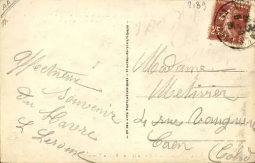 Ak Passagierdampfschiff Paris, CGT