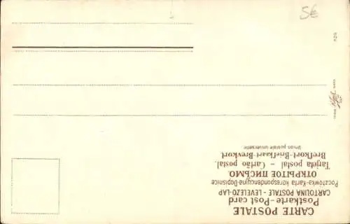 Künstler Ak Mädchen, Portrait