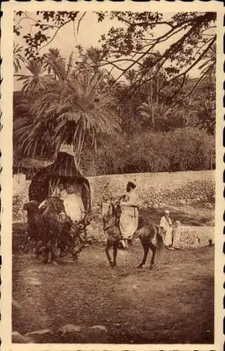 CPA Bou Saada Algérie, Un Bassour aux Ouleds-Hamida